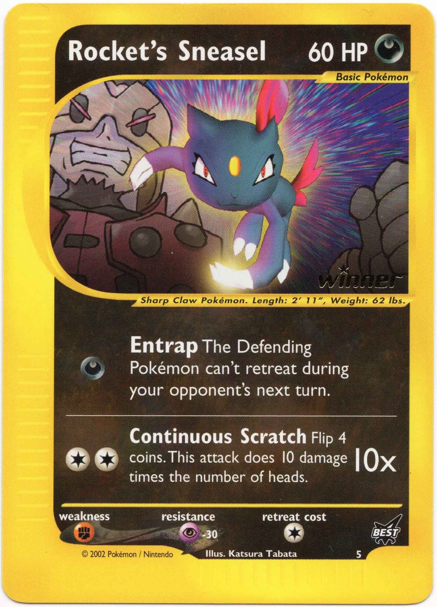 rocket-s-sneasel-5-pok-mon-tcg_9503_0 Rocket's Sneasel 5 - Pokémon TCG