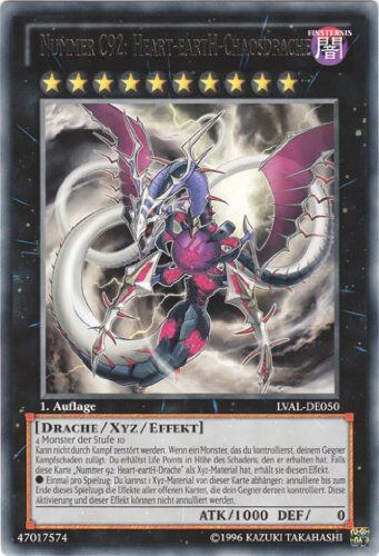 Nummer C92: Heart-eartH-Chaosdrache - Yu-Gi-Oh!