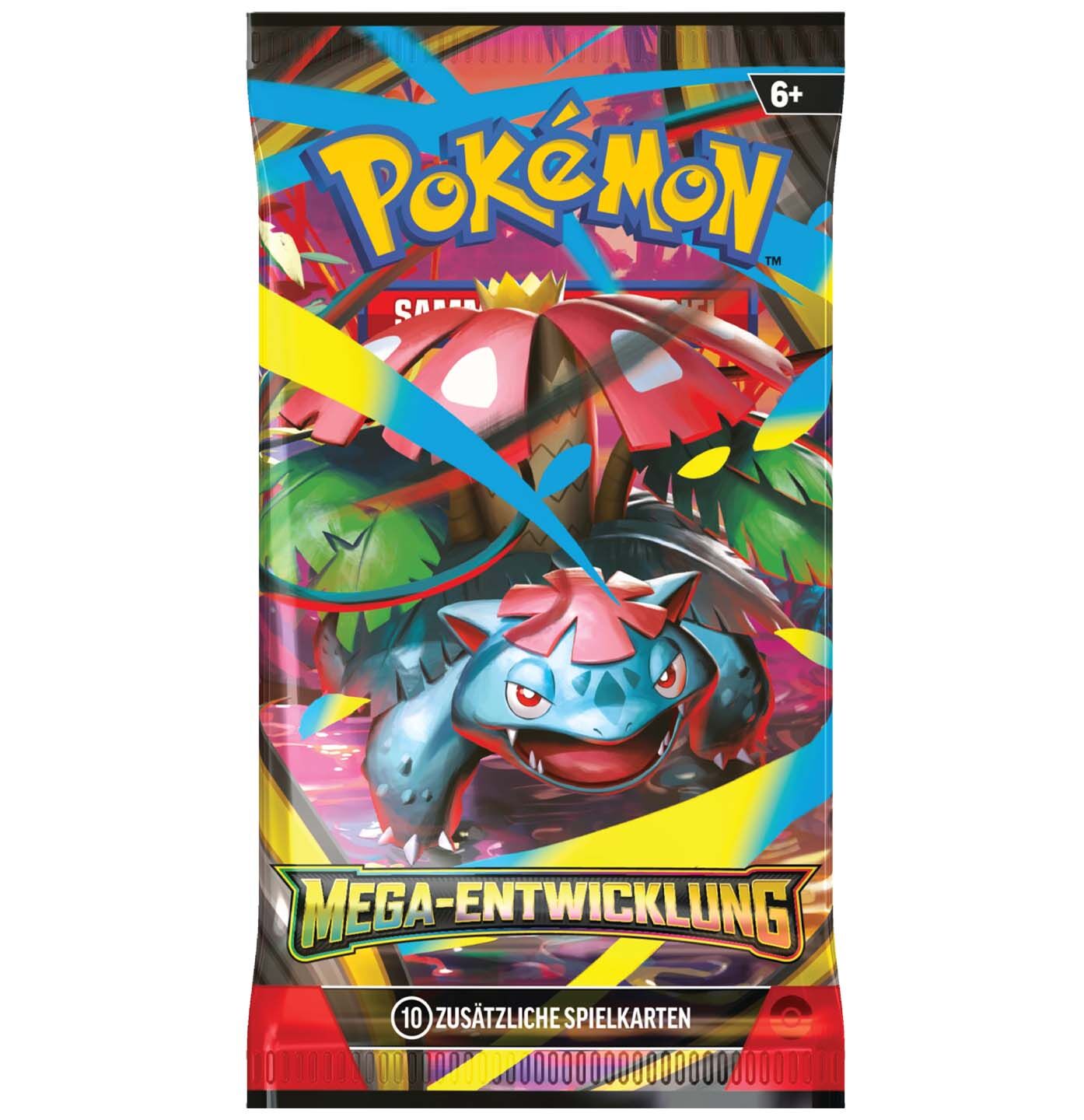 Pokémon TCG: Mega Evolution Booster Pack (1 Random) - DE Pokémon TCG: Mega Evolution Booster Pack (1 Random) - DE