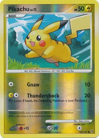 Pikachu - 120/147 - Reverse Holo - EN