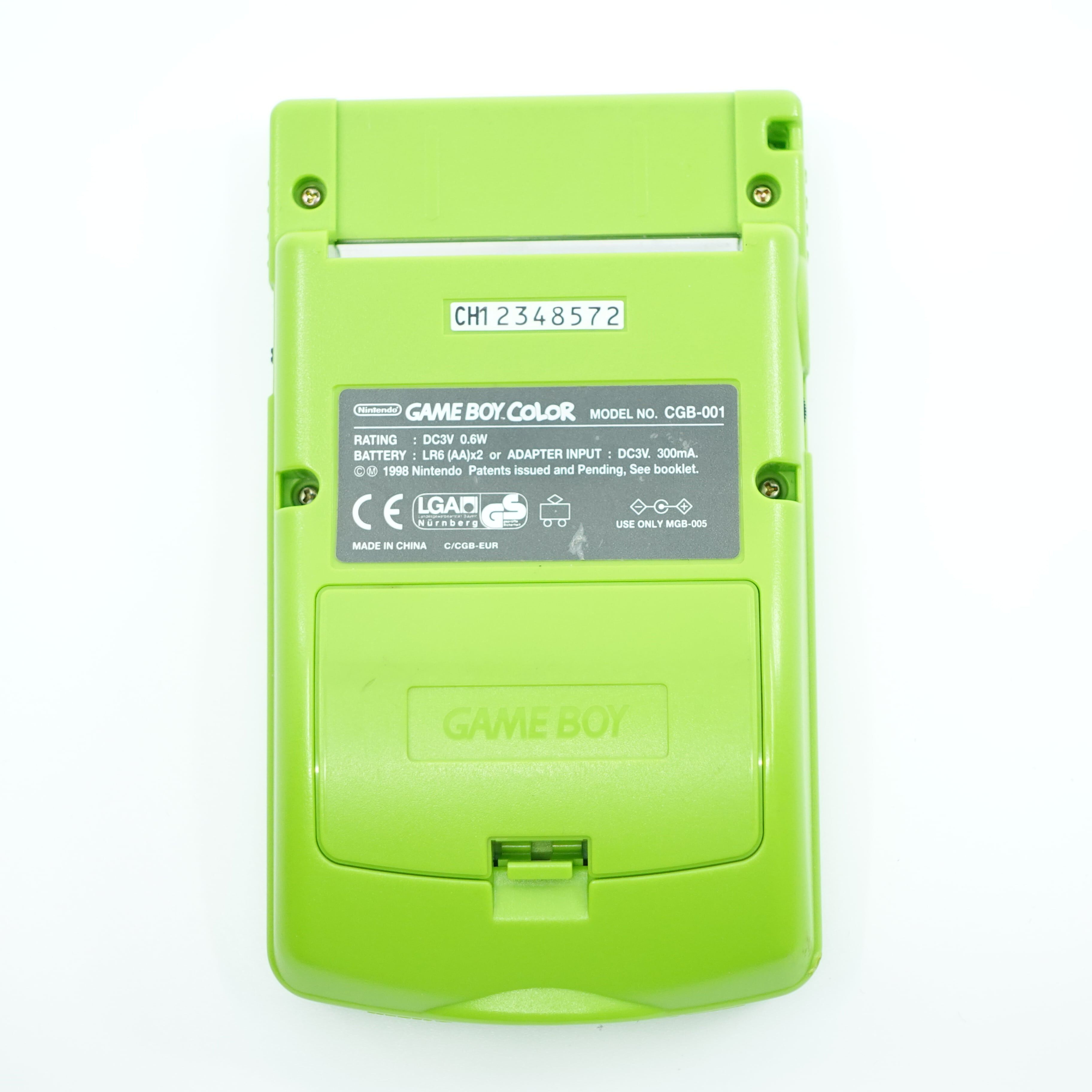 Game Boy Color Grün