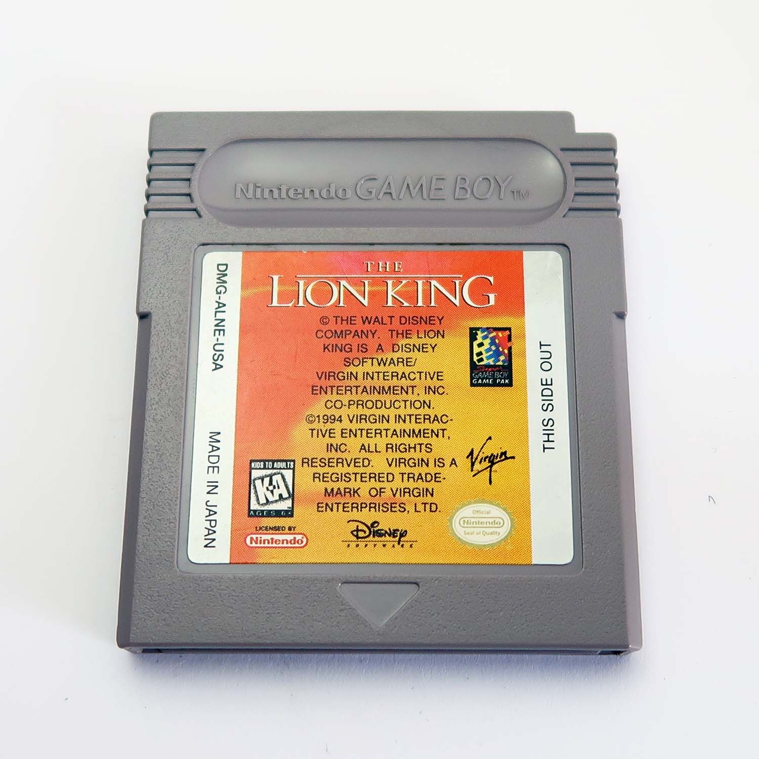 Der König der Löwen Disney's The Lion King - Game Boy