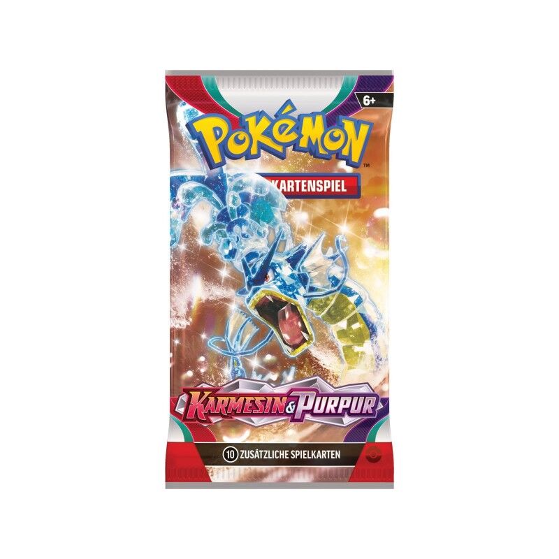 Pokémon TCG: Karmesin & Purpur Booster Pack (10 Cards) - DE