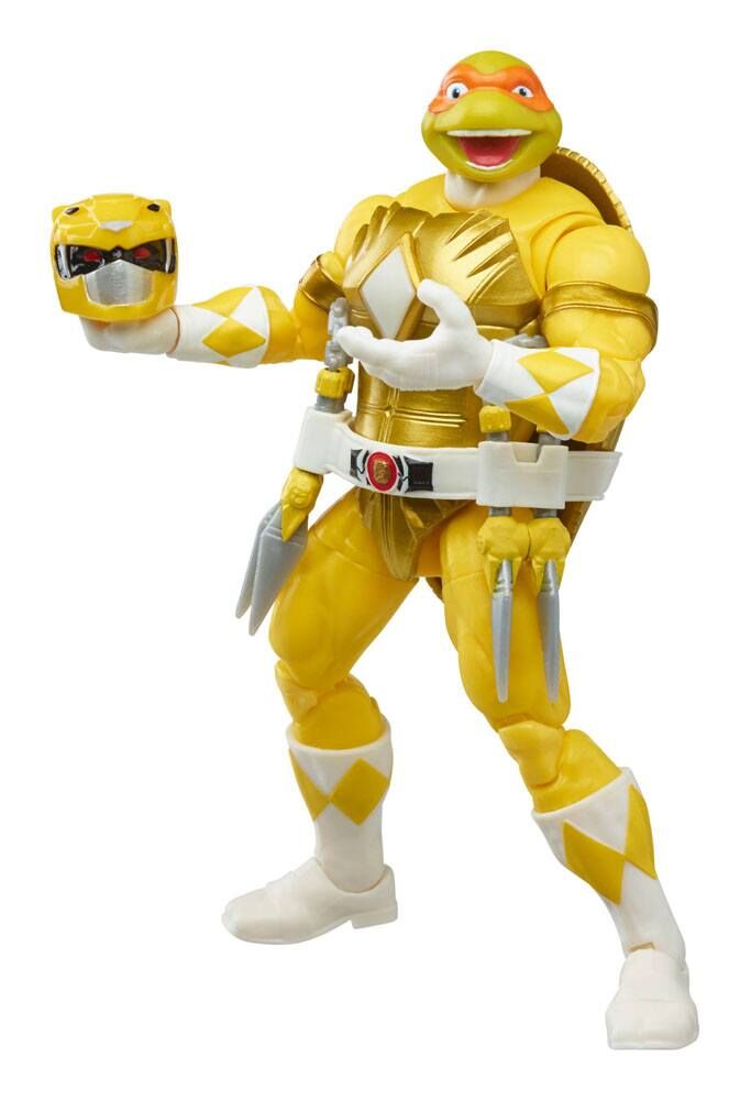 Power Rangers x TMNT Lightning Collection Actionfiguren 2022 Morphed April O¬¥Neil & Michelangelo