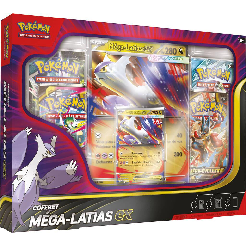 Pokémon JCC: Méga-Latias ex Coffret - FR Pokémon JCC: Méga-Latias ex Coffret - FR