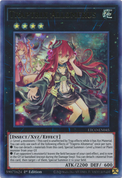 Traptrix Allomerus - ETCO-EN045 - Ultra Rare - 1. Auflage