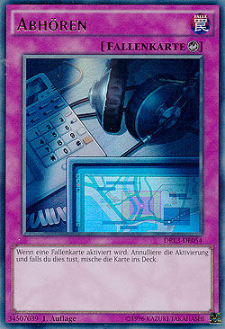 abhoeren Abhören - Yu-Gi-Oh!