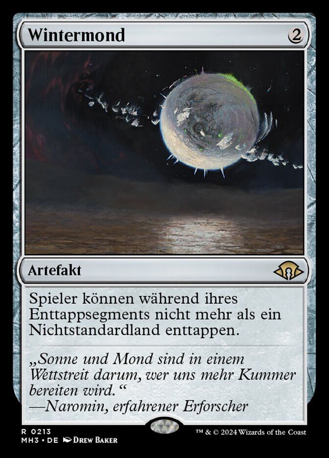 Winter Moon - MH3 213 - Normal - DE - NM Winter Moon - MH3 213 - Normal - DE - NM