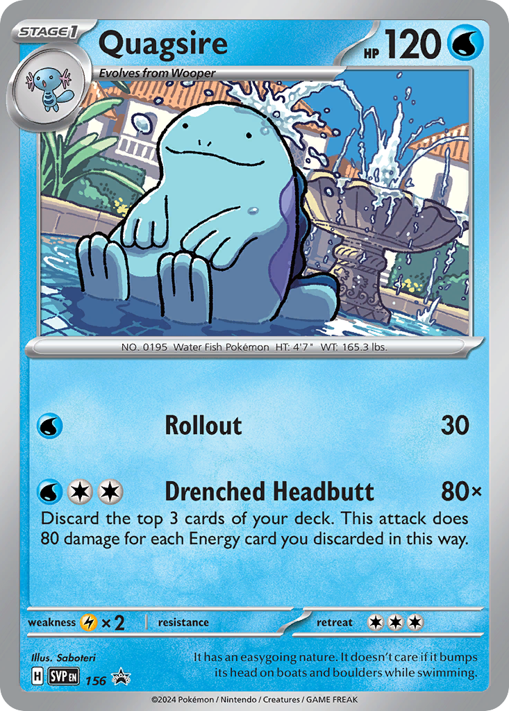 Quagsire - SVP156 - EN
