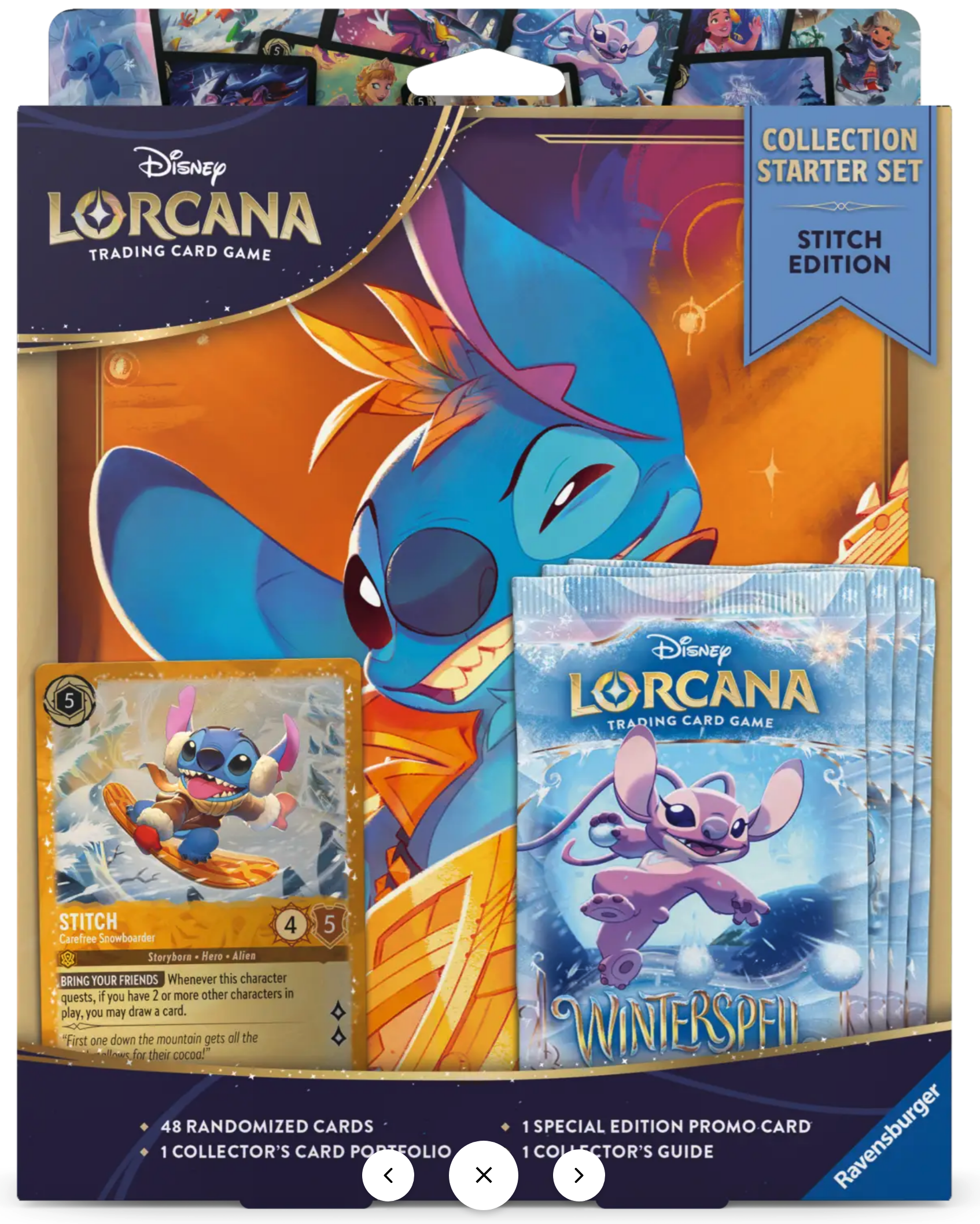 Disney Lorcana Set 11: Winterspell Collection Starter - Stitch Edition - EN Disney Lorcana Set 11: Winterspell Collection Starter - Stitch Edition - EN