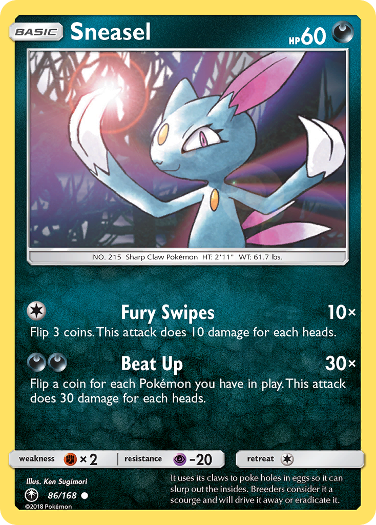 Sneasel - 86/168 - EN