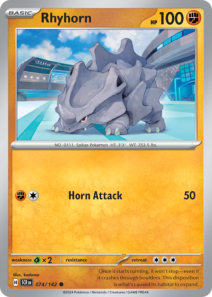 Rhyhorn - 074/142 - EN