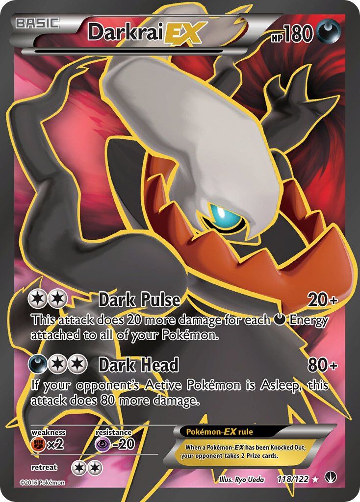 Darkrai-EX - 118/122 - EN
