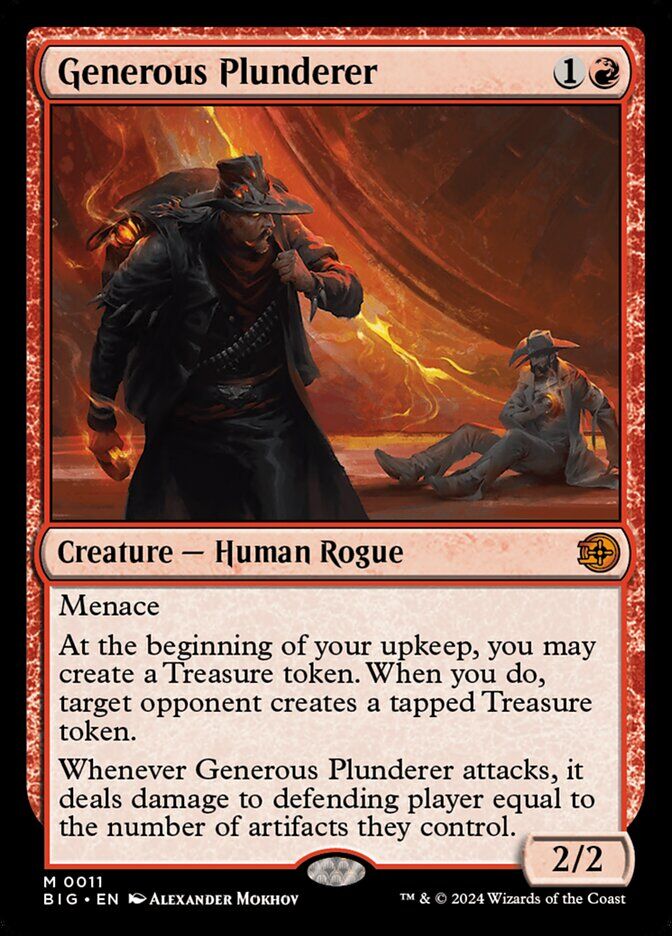Generous Plunderer - BIG 11 - Normal - EN - NM Generous Plunderer - BIG 11 - Normal - EN - NM