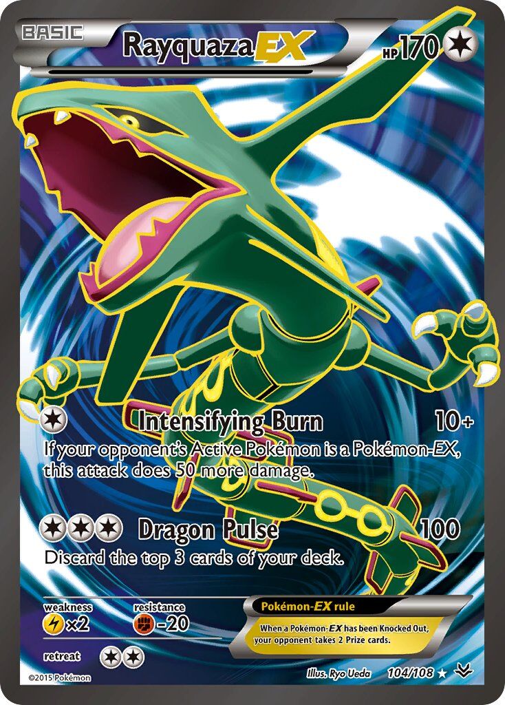Rayquaza-EX - 104/108 - EN Rayquaza-EX - 104/108 - EN