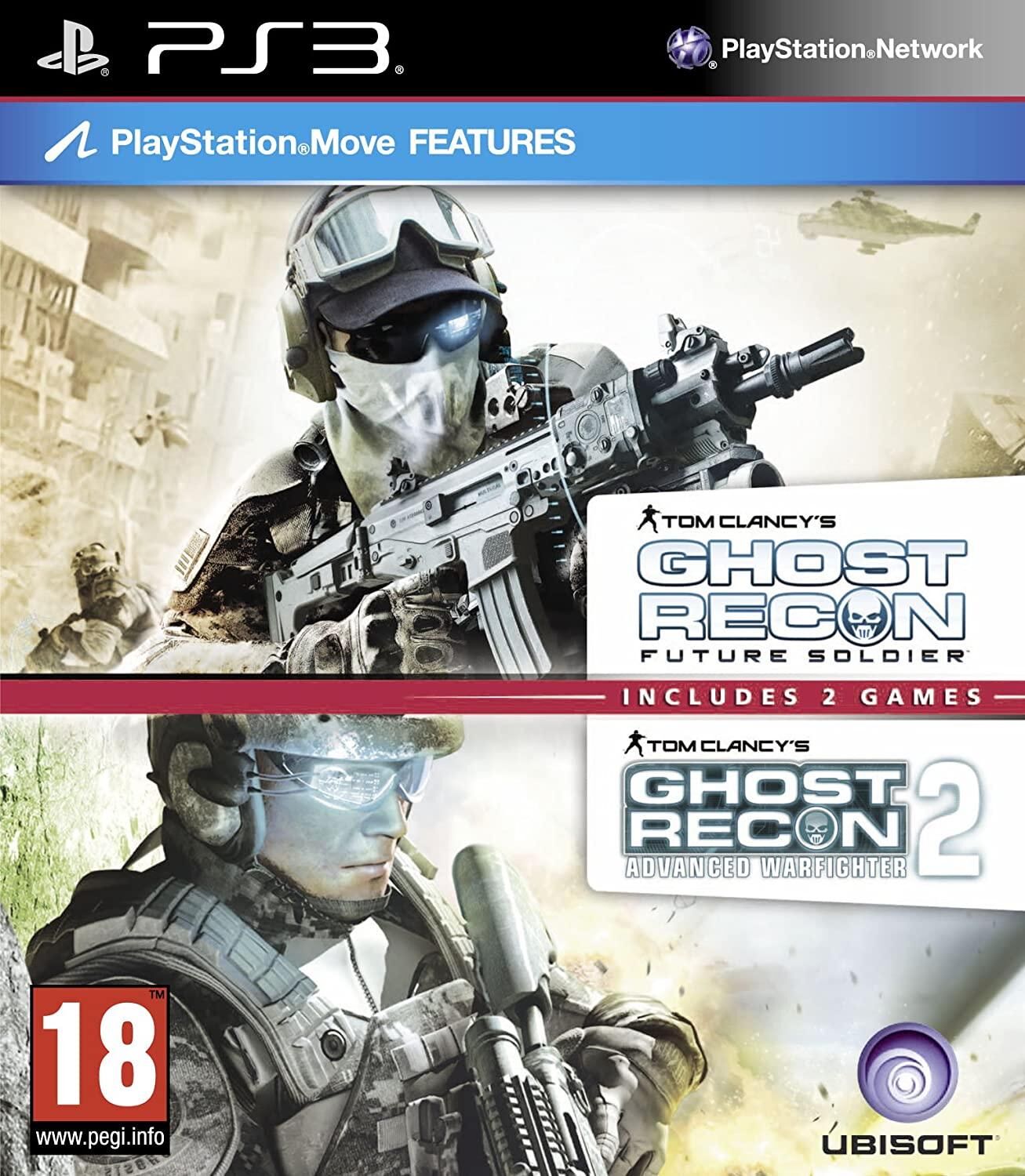 Ghost Recon Future Soldier & Ghost Recon Advanced Warfighter 2 Double Pack - OVP - PS3 - EN