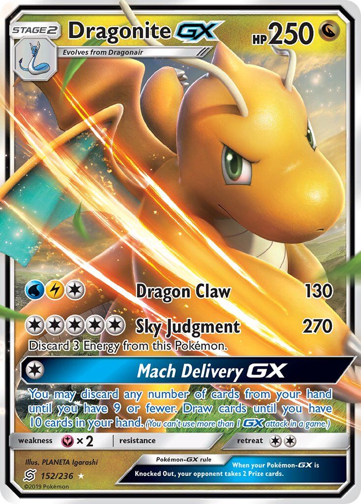 Dragonite-GX - 152/236 - EN