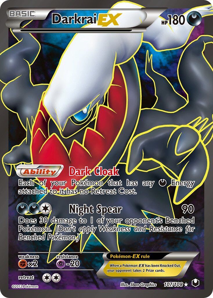 Darkrai-EX - 107/108 - EN Darkrai-EX - 107/108 - EN