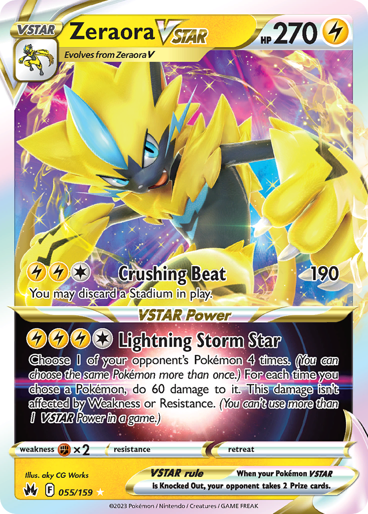 Zeraora VSTAR - 055/159 - EN Zeraora VSTAR - 055/159 - EN
