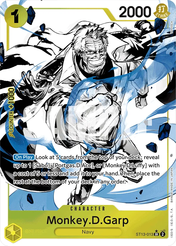 Monkey.D.Garp - ST13-013 - Alternate Art - EN