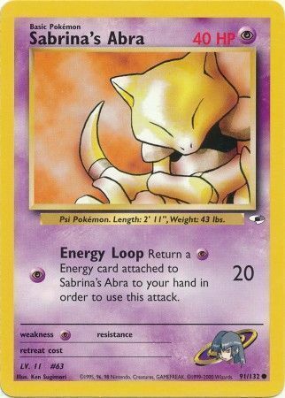 Sabrina’s Abra - 91/132 - Unlimited - EN