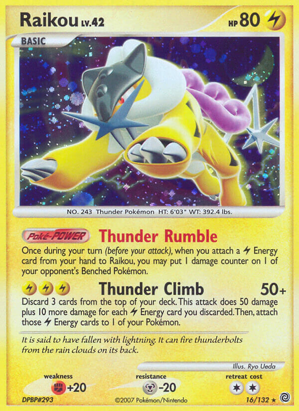 Raikou - 16/132 - EN Raikou - 16/132 - EN