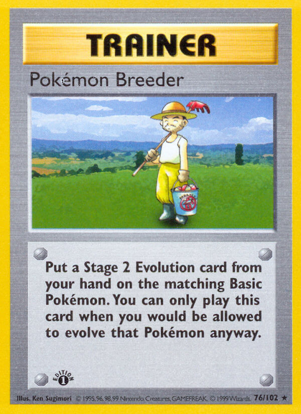 Pokémon Breeder - 76/102 - EN