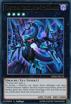 Finsterer Rebellions-Xyz-Drache - Yu-Gi-Oh!