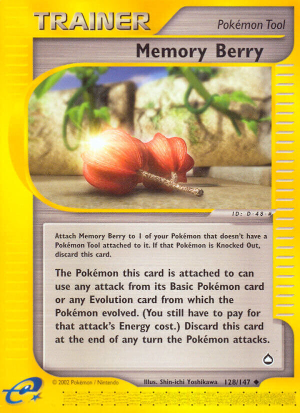Memory Berry - 128/147 - EN Memory Berry - 128/147 - EN