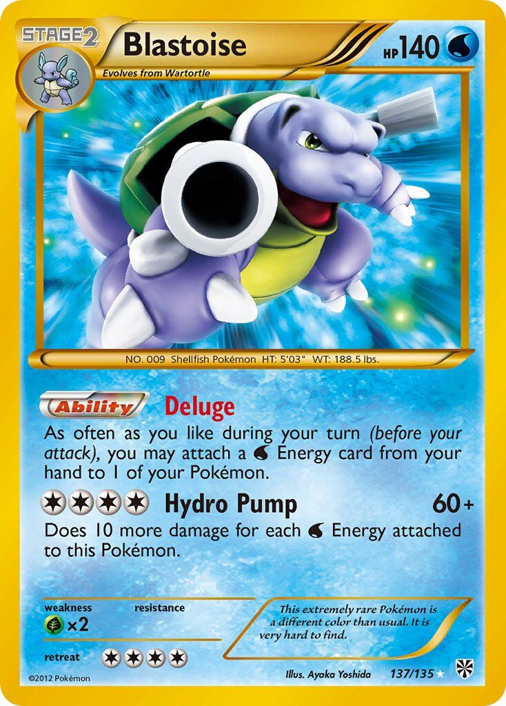 Blastoise - 137/135 - EN Blastoise - 137/135 - EN