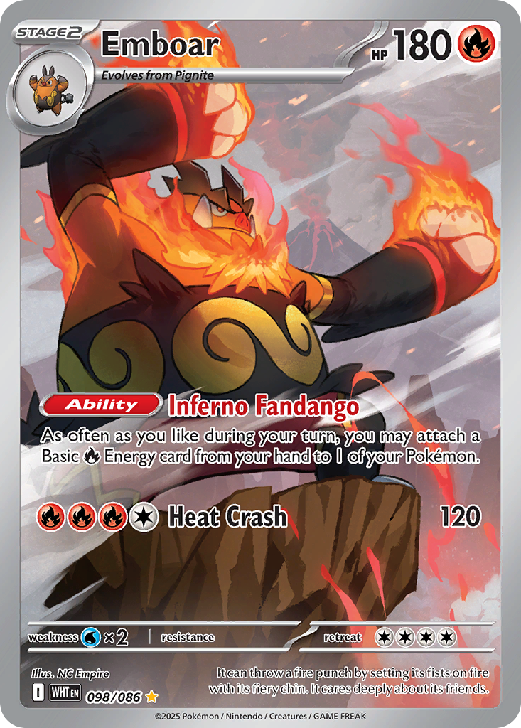 Emboar - 098/086 - EN