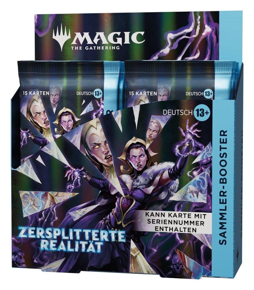 Magic the Gathering - Zersplitterte Realität Sammler-Booster Display (12) - DE