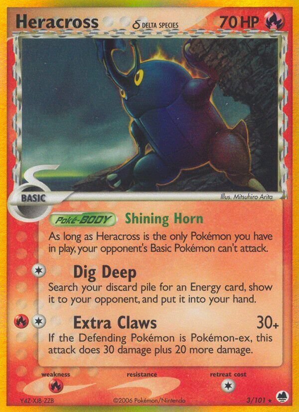 Heracross - 3/101 - EN Heracross - 3/101 - EN