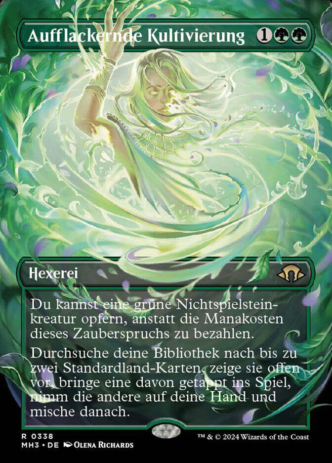 Flare of Cultivation - MH3 338 - Normal - DE - NM Flare of Cultivation - MH3 338 - Normal - DE - NM