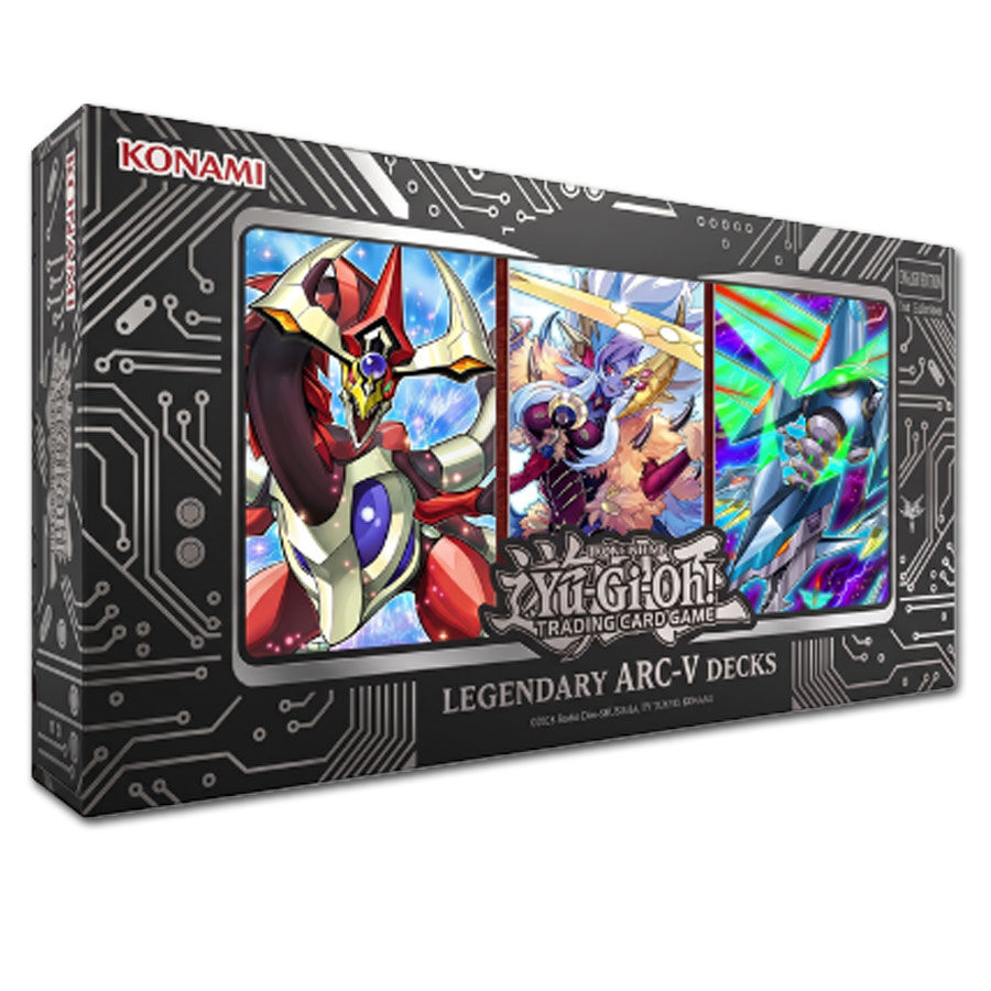 Yu-Gi-Oh! TCG Legendary Arc-V Decks Set - DE Yu-Gi-Oh! TCG Legendary Arc-V Decks Set - DE