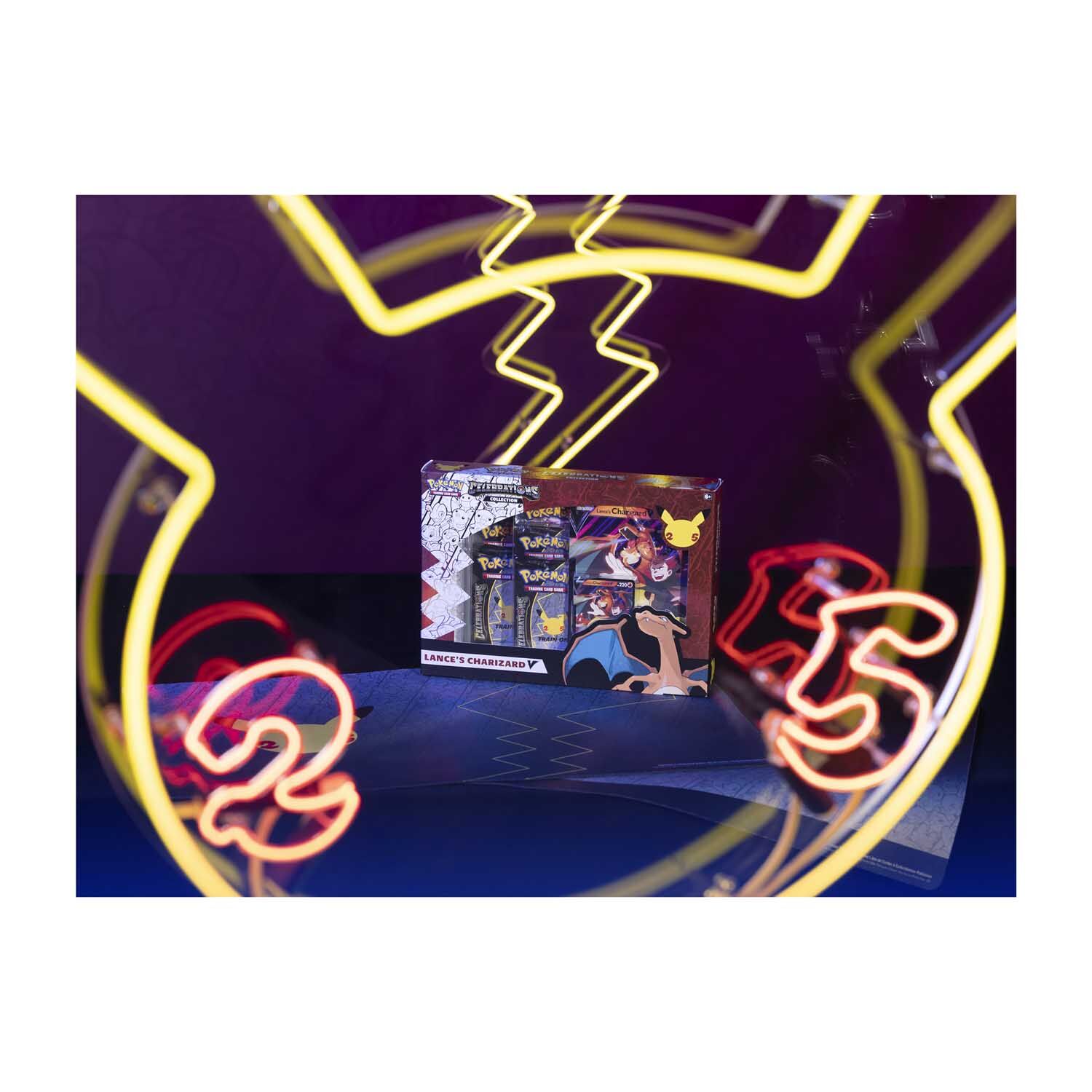 Pokémon 25th Anniversary Celebrations Lance's Charizard V Collection Box - EN