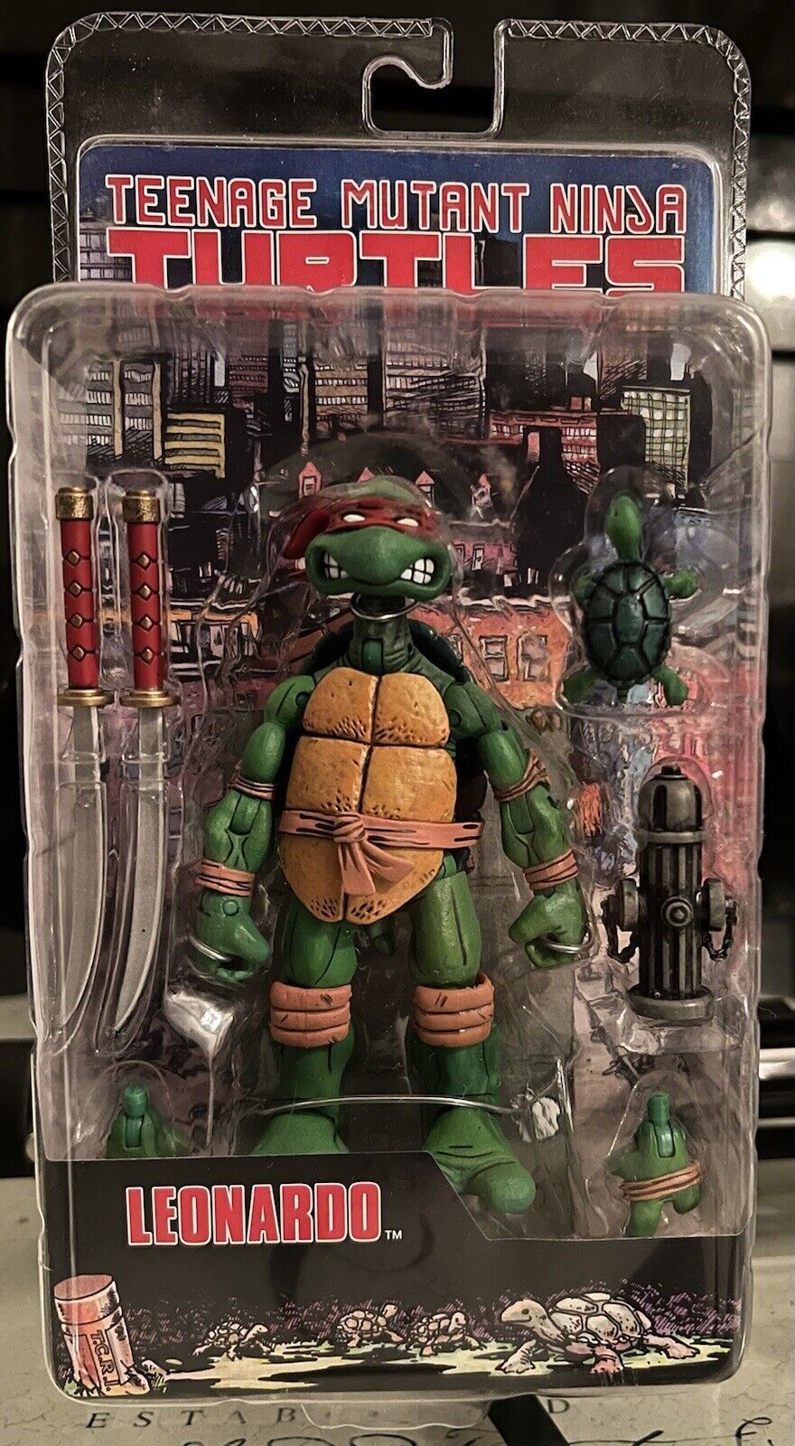 Teenage Mutant Ninja Turtles Leonardo NECA 2008 - Sealed NEW