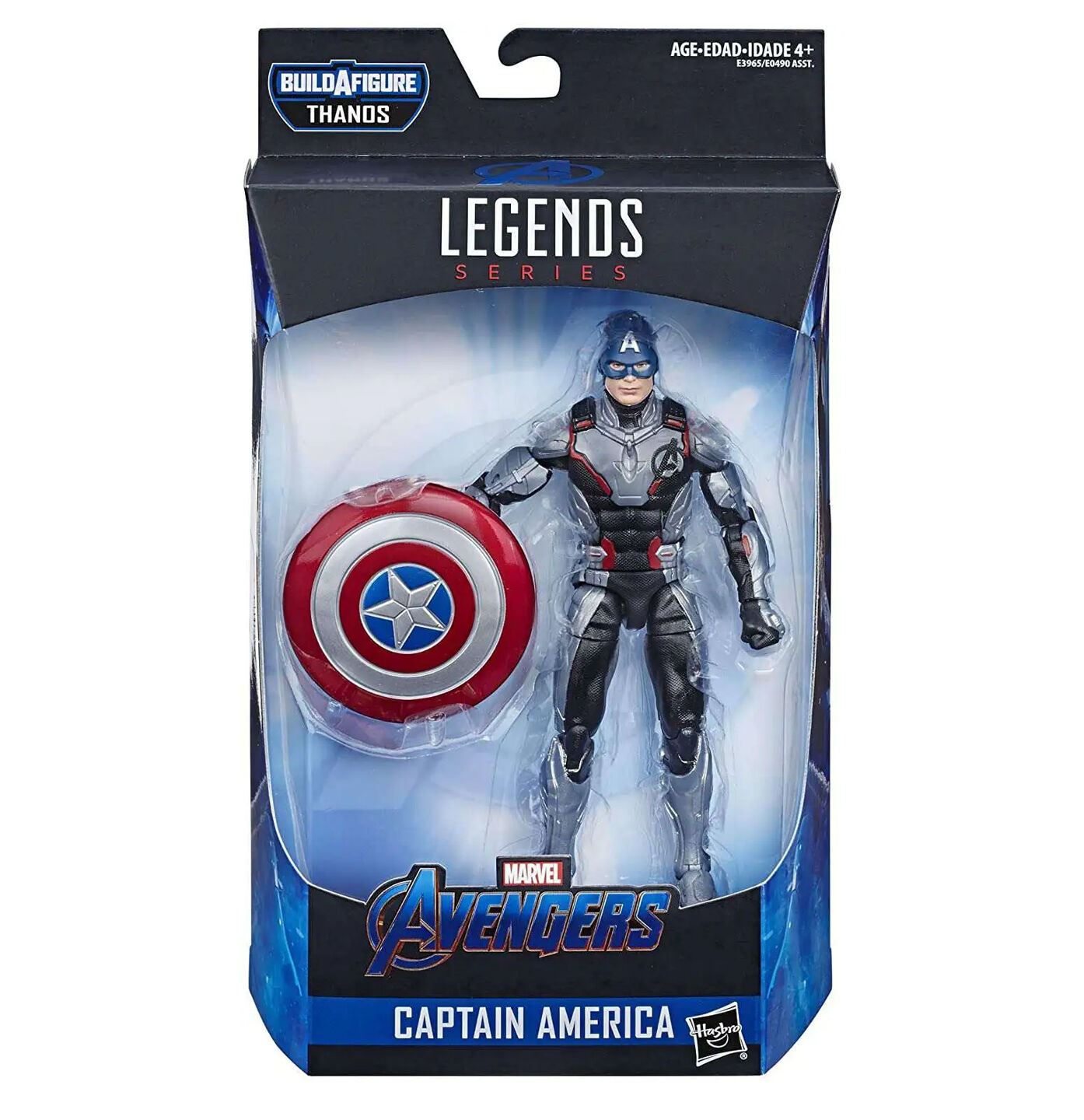 Avengers Endgame Marvel Legends Thanos Series Captain America Action Figure [Endgame]