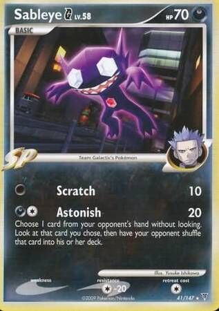 Sableye G - 41/147 - Reverse Holo - EN