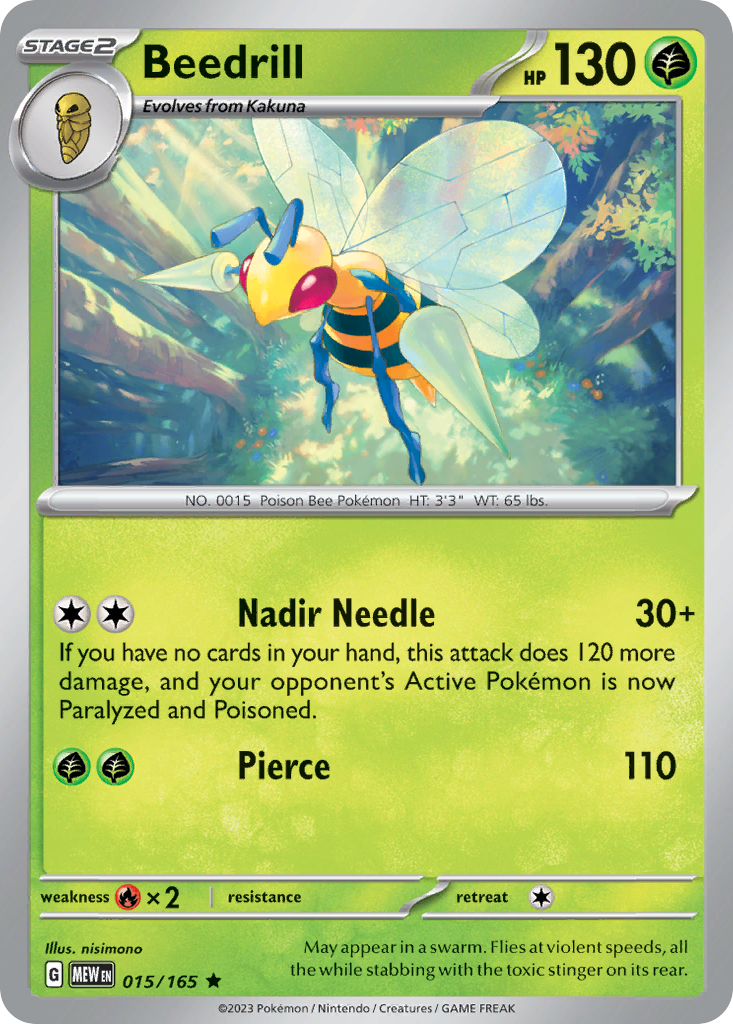 Beedrill - 015/207 - EN Beedrill - 015/207 - EN