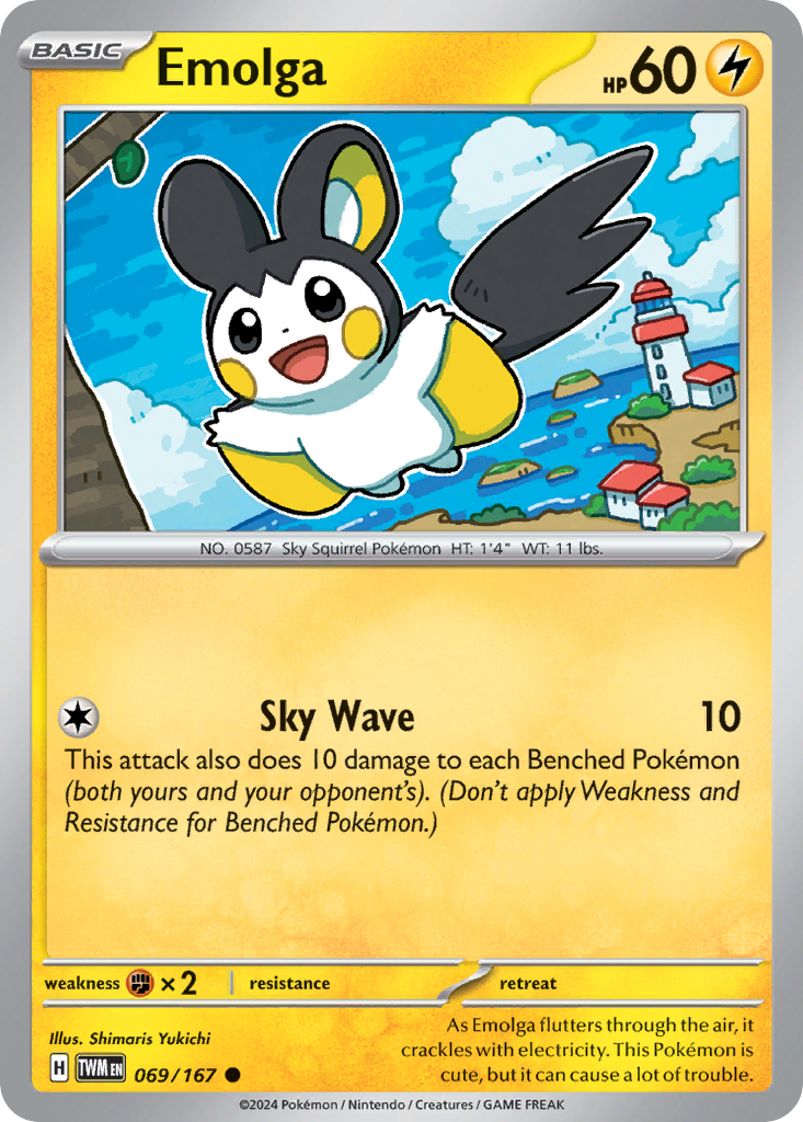 Emolga - 069/167 - EN