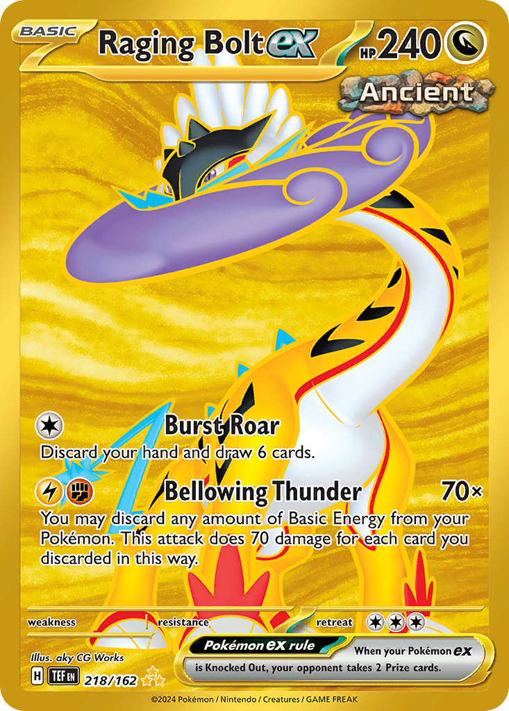Raging Bolt ex - 218/162 - EN