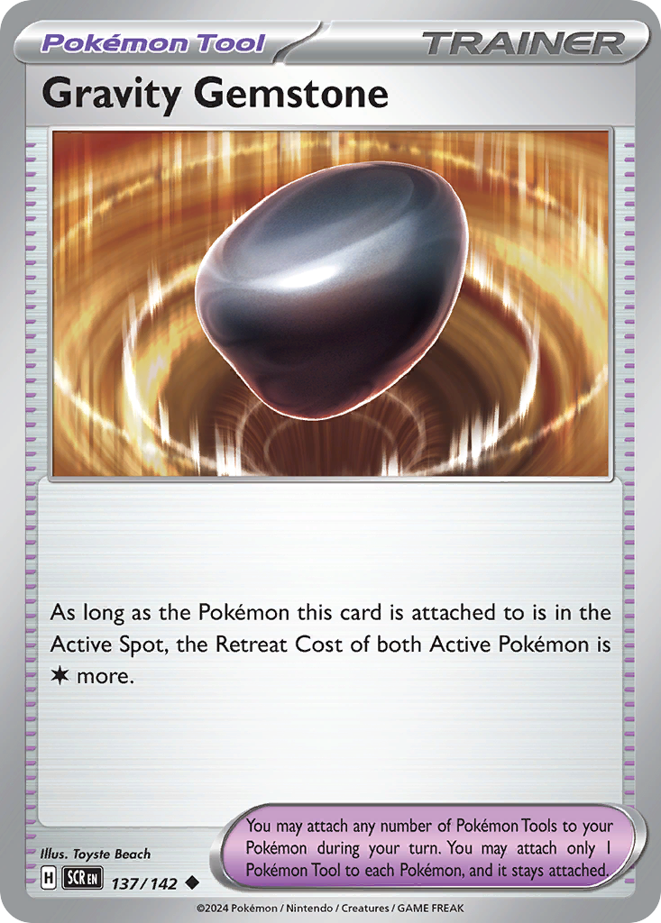 Gravity Gemstone - 137/142 - EN