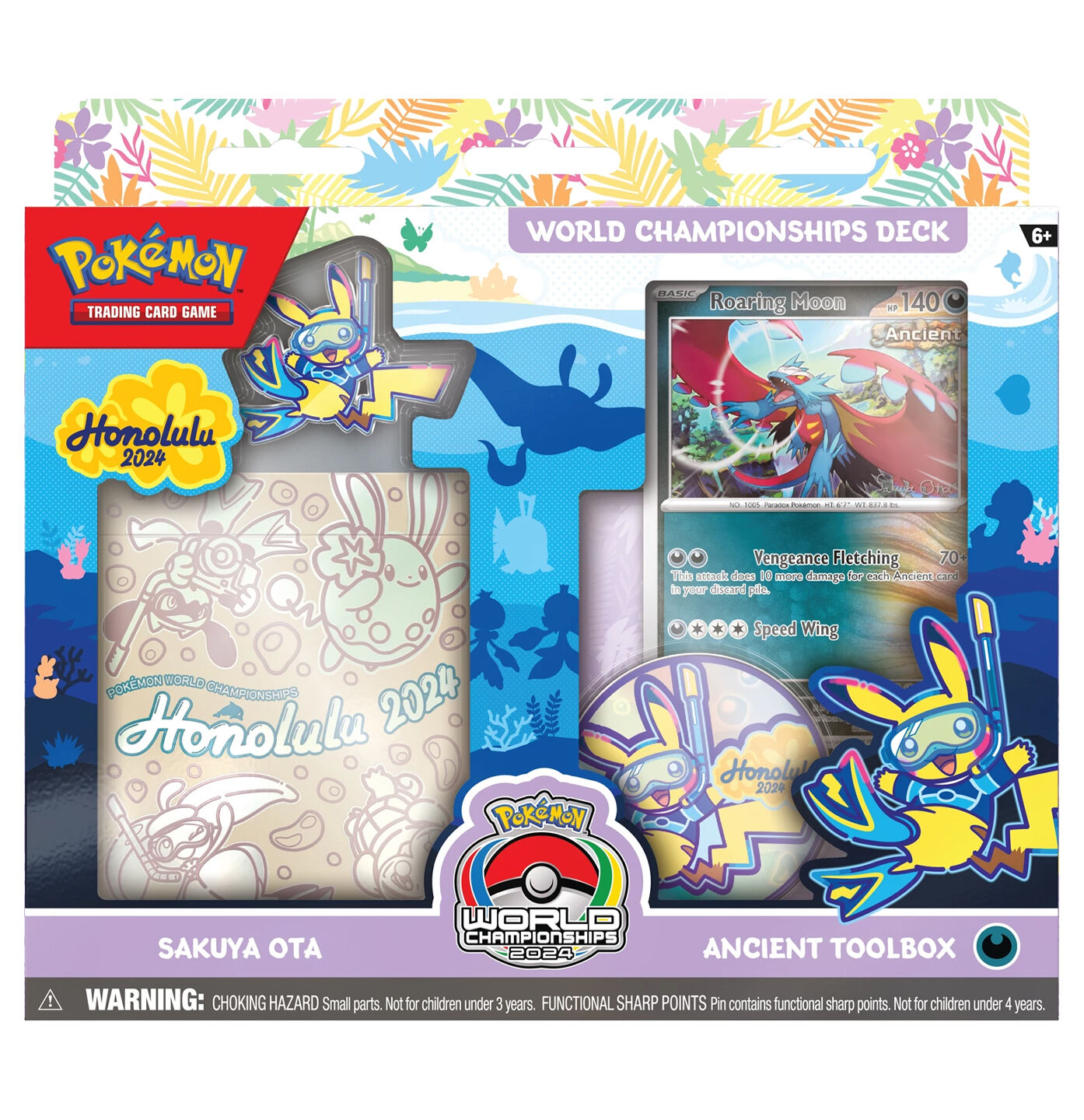 Pokémon 2024 World Championship Deck Roaring Moon - Junior Division Champion - EN Pokémon 2024 World Championship Deck Roaring Moon - Junior Division Champion - EN