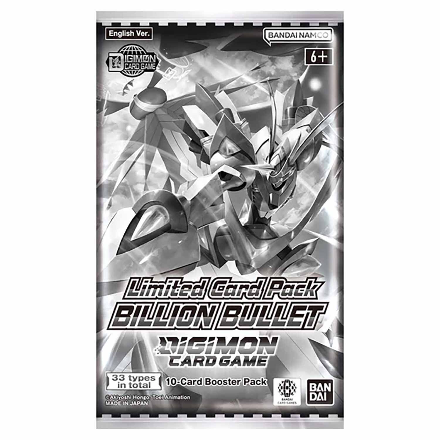 Limited Card Pack Billion Bullet LM06 Booster - Digimon Card Game - EN Limited Card Pack Billion Bullet LM06 Booster - Digimon Card Game - EN