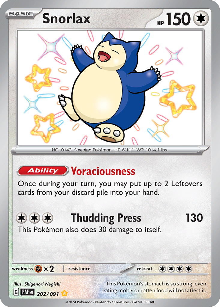 Snorlax - 202/91 - EN Snorlax - 202/91 - EN