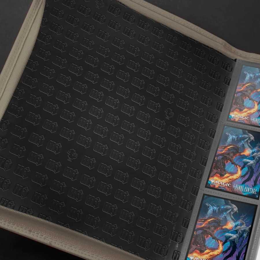 UP - PREMIUM Zippered 9-Pocket Pro Binder for Magic The Gathering - Final Fantasy (Vers.1)