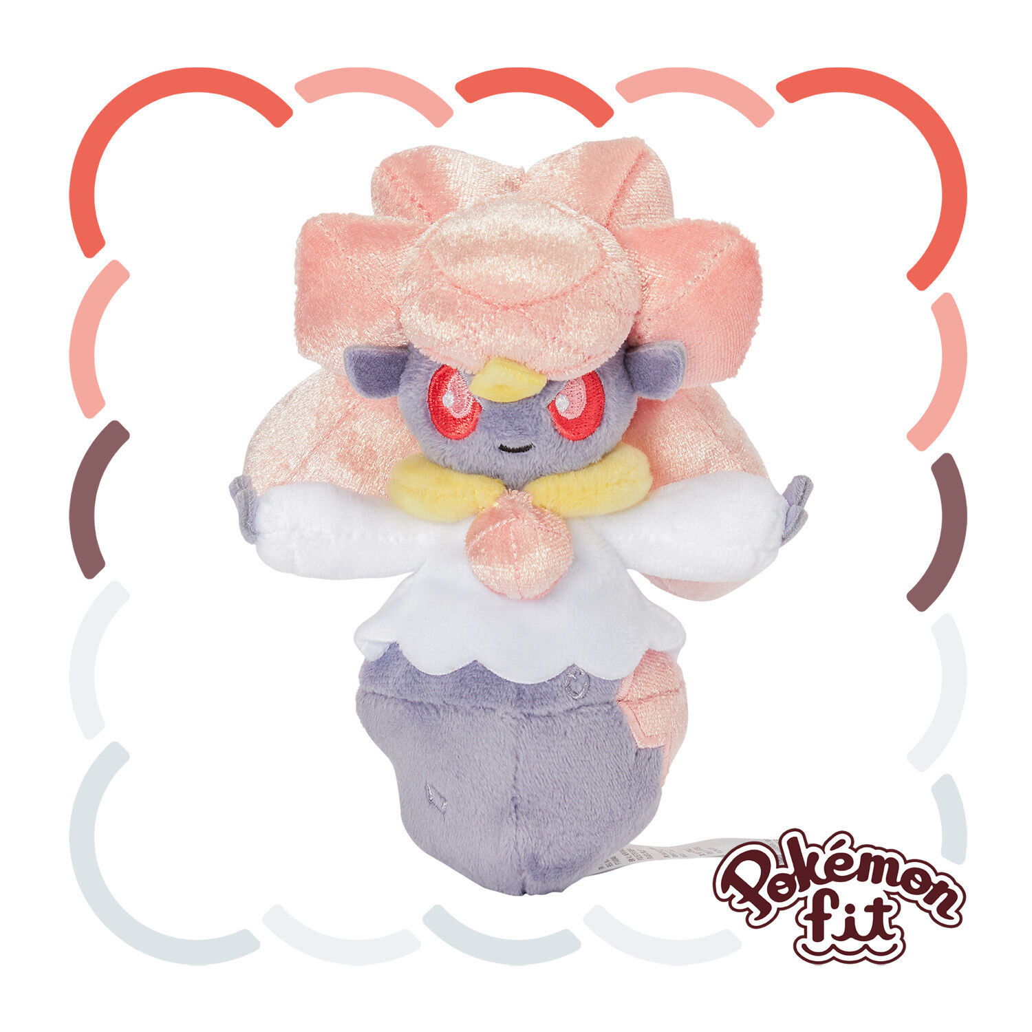 Diancie Sitting Cuties Plush - 16 cm