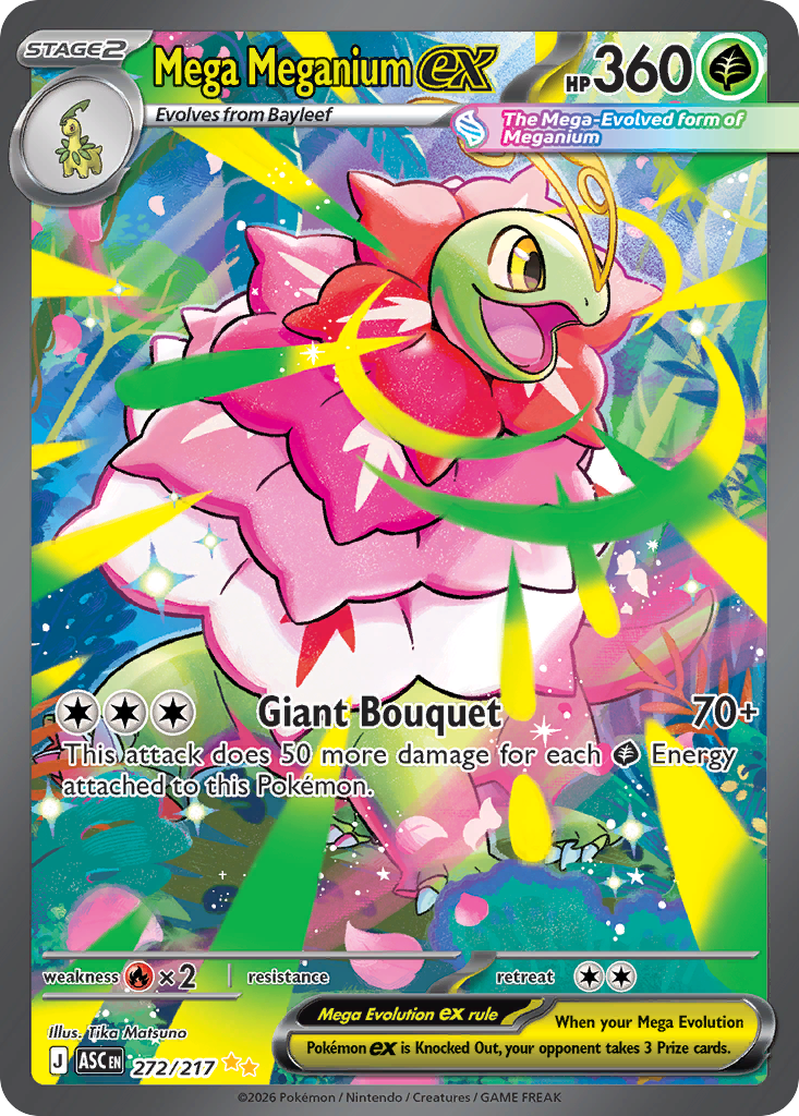 Mega Meganium ex - 272/217 - EN Mega Meganium ex - 272/217 - EN