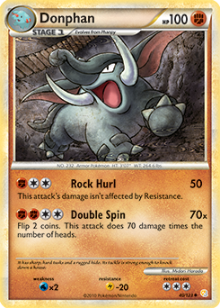 Donphan - 40/123 - Reverse Holo - Pokémon TCG - Near Mint - EN